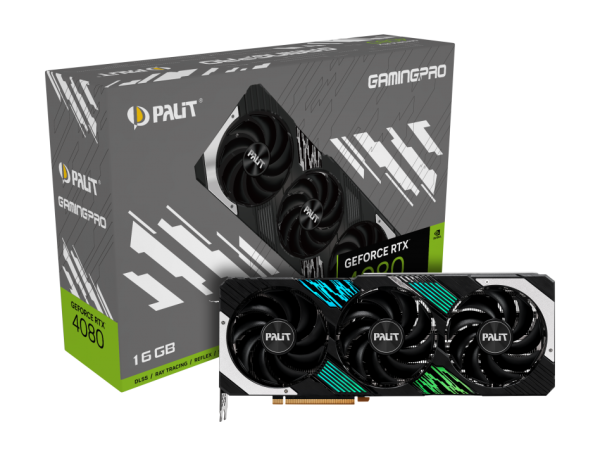 16GB Palit GeForce RTX 4080 SUPER GamingPro OC