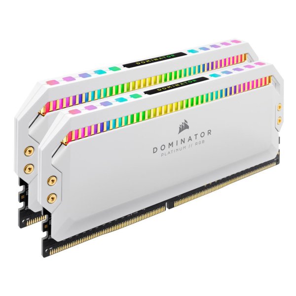 32GB Corsair Dominator Platinum RGB weiß DDR5-6200 DIMM CL36 Dual Kit weiss