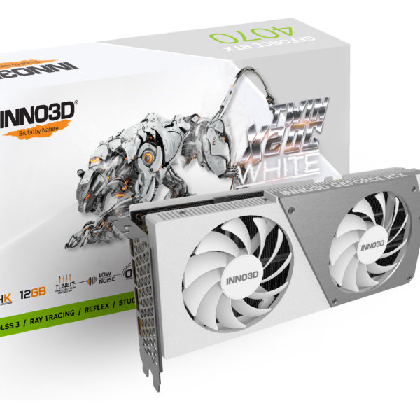 Inno3D GeForce® RTX 4070 12GB X2 OC WHITE