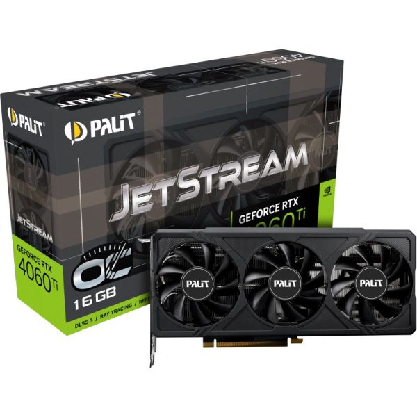 16GB Palit GeForce RTX 4060 Ti JetStream OC